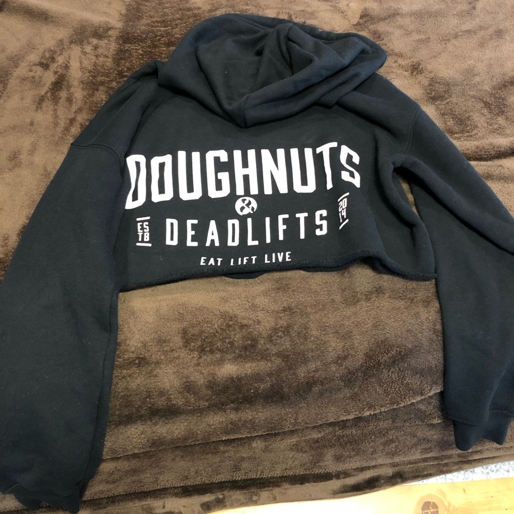 Cropped hoodie